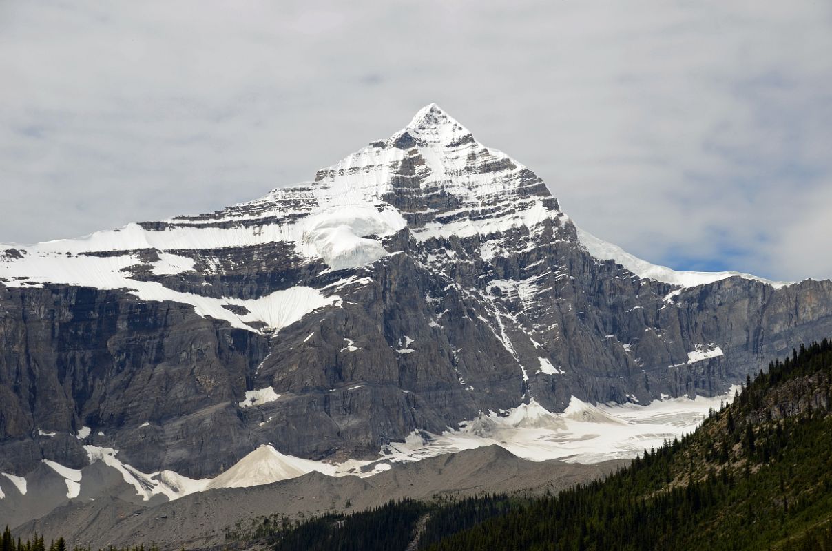 21 Whitehorn Mountain From Berg Lake Trail Between Berg Lake and Emperor Falls